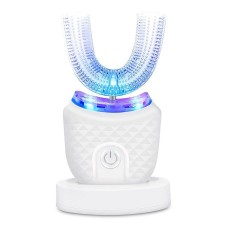 Wireless Charging U-shaped Adult Electric Toothbrush Ultrasonic Toothbrush With Silicone Waterproof Vibration Sonic Toothbrush